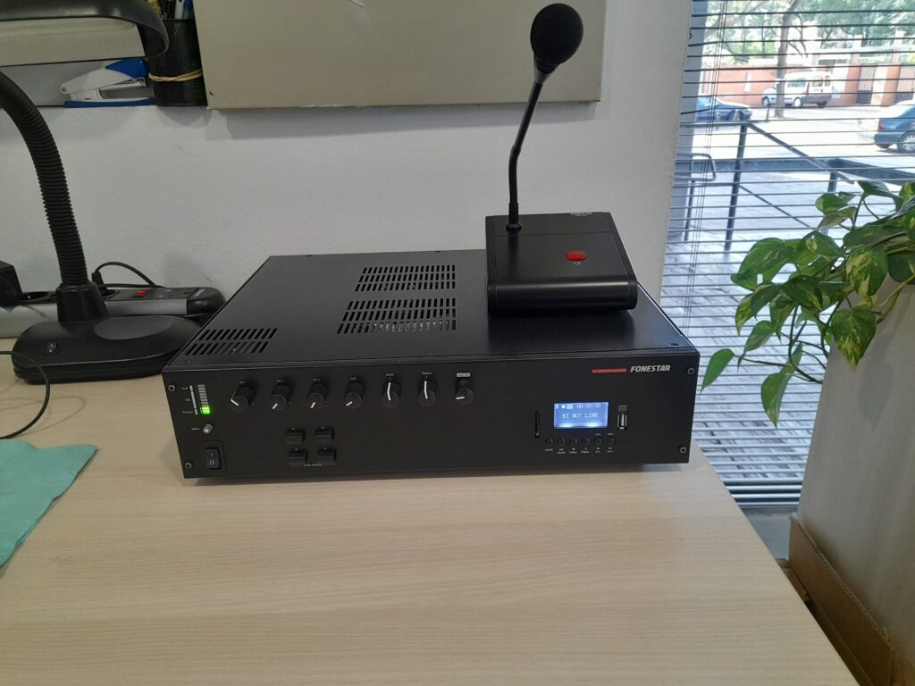 Instalaciones de megafonía y sonido